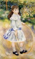 Renoir, Pierre Auguste - Girl with a Hoop